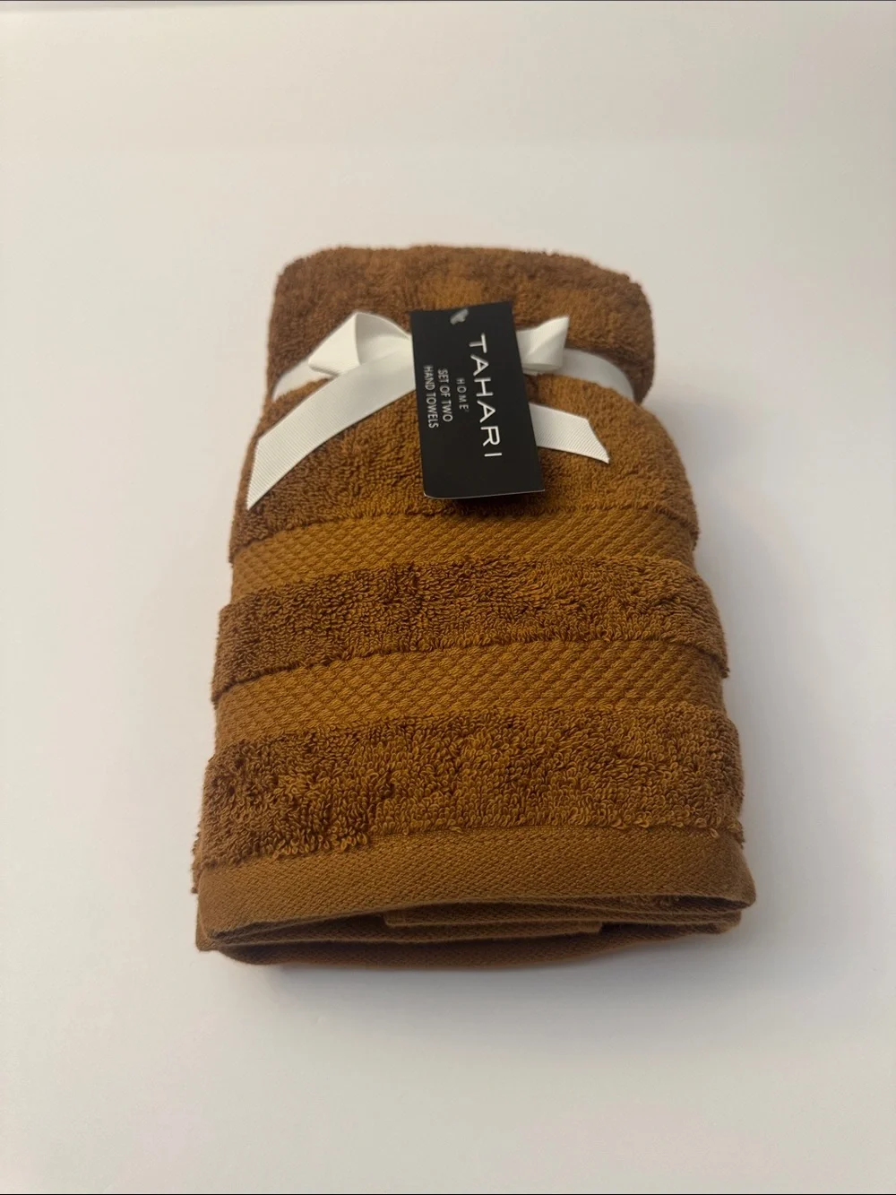 8pc TAHARI HOME 100% Cotton(EOD) Bath Towel Set - TCOPPER26